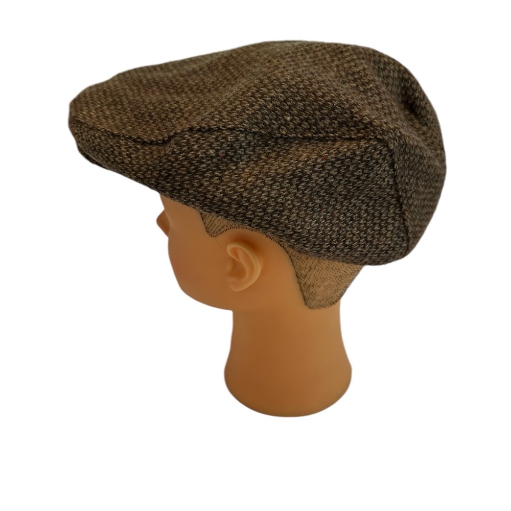 Adam New York 100% Wool Newsboy Cap Size 7 1/4- 
7 3/8 Snap front
